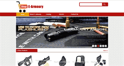 Desktop Screenshot of e-armoury.com